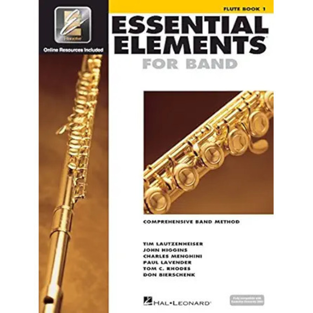 Essential Elements For Band – Flute Book 1 With Eei Online Resources